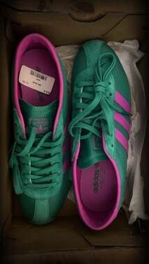 adidas Originals Tokyo W Court Green / Purple Burst Shoes